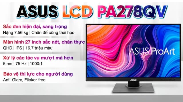 Top 1 so sánh giá Màn hình Asus ProArt PA278QEV (27 inch, 2K, IPS, 75Hz, 5ms) - Tìm sản phẩm giá rẻ nhất - Ảnh 39