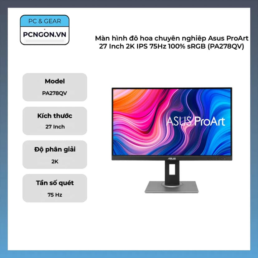 So sánh giá Màn hình Asus ProArt PA278QEV (27 inch, 2K, IPS, 75Hz, 5ms) - Tìm sản phẩm giá rẻ nhất - Ảnh 62
