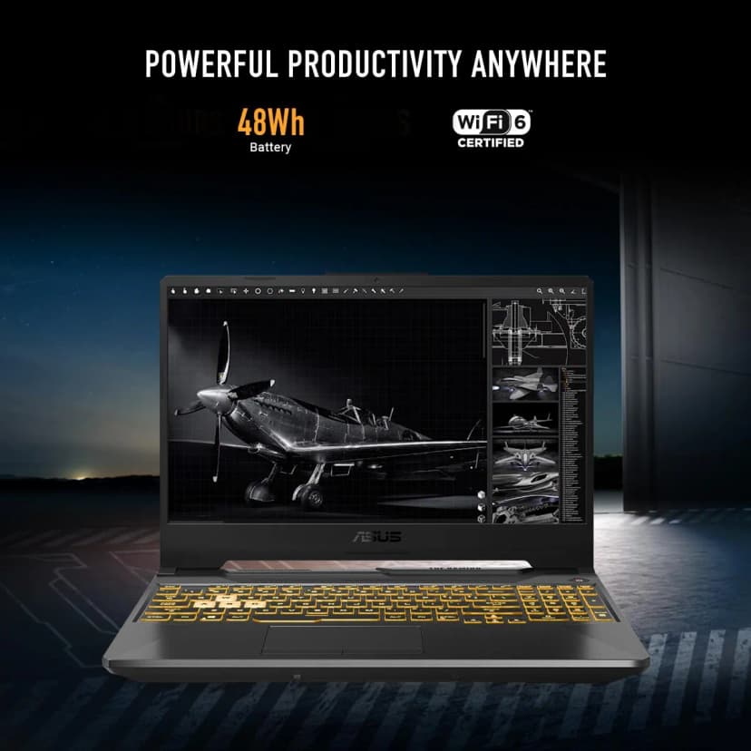 Laptop Asus TUF Gaming FA506NCQ - HN005W (R7 170, 16GB, 512GB, RTX 3050 4GB, Full HD 144Hz, Win11) - Giá rẻ nhất hôm nay - Ảnh 17