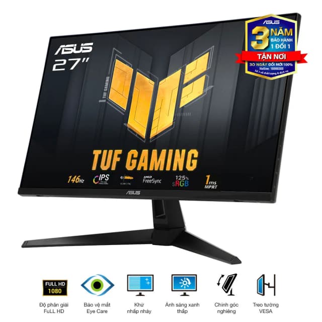 So sánh giá Màn hình Gaming Asus TUF VG279QE5A 27 inch FHD/IPS/146Hz/1ms rẻ nhất? - Ảnh 2