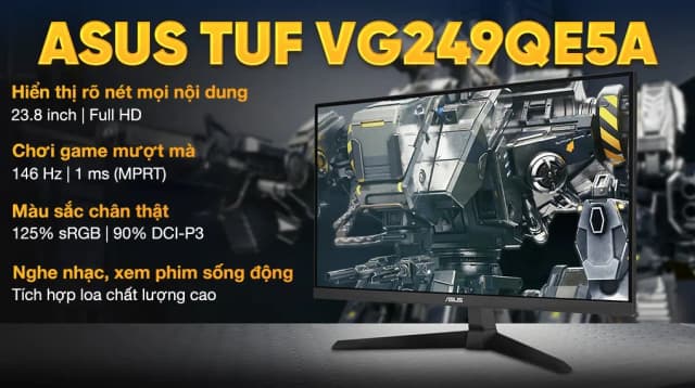 So sánh giá Màn hình Gaming Asus TUF VG249QE5A 23.8 inch FHD/IPS/146Hz/1ms rẻ nhất? - Ảnh 19