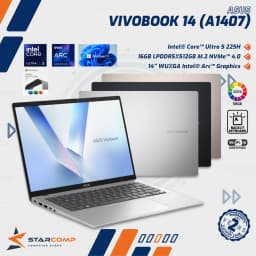 So sánh giá Laptop Asus Vivobook 14 X1407CA - LY008W (Ultra 5 225H, 16GB, 512GB, WUXGA, Win11) - Tìm sản phẩm giá rẻ nhất - Ảnh 14