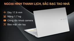 Laptop Asus Vivobook 15 X1504VA - BQ185W (Core 5 120U, 16GB, 512GB, Full HD, Win11) - Giá rẻ nhất hôm nay - Ảnh 2