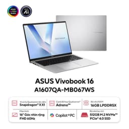 Laptop Asus Vivobook 16 A1607QA - MB067W (X1 26 100, 16GB, 512GB, WUXGA, Win11) - Giá rẻ nhất hôm nay - Ảnh 6