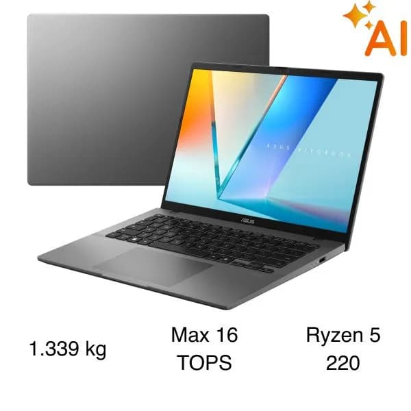 Laptop Asus Vivobook 16 X1607CA - MB990W (Ultra 7 255H, 16GB, 512GB, WUXGA, Win11) - Giá rẻ nhất hôm nay - Ảnh 1