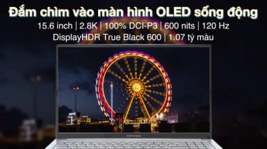 Laptop Asus Vivobook 15 OLED A1505VA - MA515WS (i5 13420H, 16GB, 512GB, 2.8K OLED 120Hz, OfficeH24+365, Win11) - 8