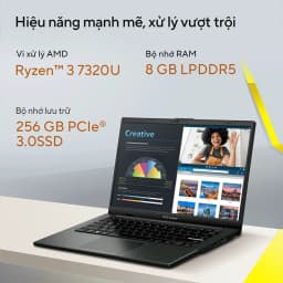 Laptop Asus VivoBook Go 14 E1404FA - EB945W (R5 40, 16GB, 512GB, Full HD, Win11) - Giá rẻ nhất hôm nay - Ảnh 5