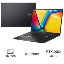 Laptop Asus Gaming Vivobook K3605ZF - RP745W (i5 12500H, 16GB, 512GB, RTX 2050 4GB, WUXGA 144Hz, Win11)