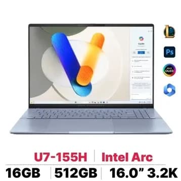 Top 1 so sánh giá Laptop Asus Vivobook S 16 OLED S5606MA - MX050W (Ultra 5 125H, 16GB, 512GB, 3.2K OLED 120Hz, Win11) - Tìm sản phẩm giá rẻ nhất - Ảnh 7