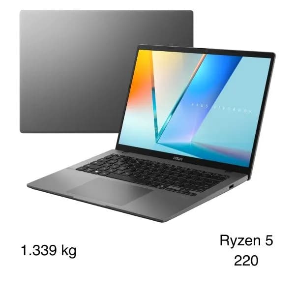 Laptop Asus Vivobook S14 M3407HA - SF480W (R5 220, 16GB, 512GB, WUXGA OLED, Win11) - Giá rẻ nhất hôm nay - Ảnh 1