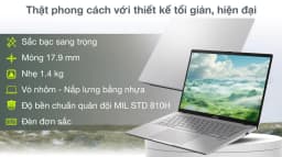 Laptop Asus Vivobook S14 S3407VA - LY053W (i7 13620H, 16GB, 512GB, WUXGA, Win11) - Giá rẻ nhất hôm nay - Ảnh 2