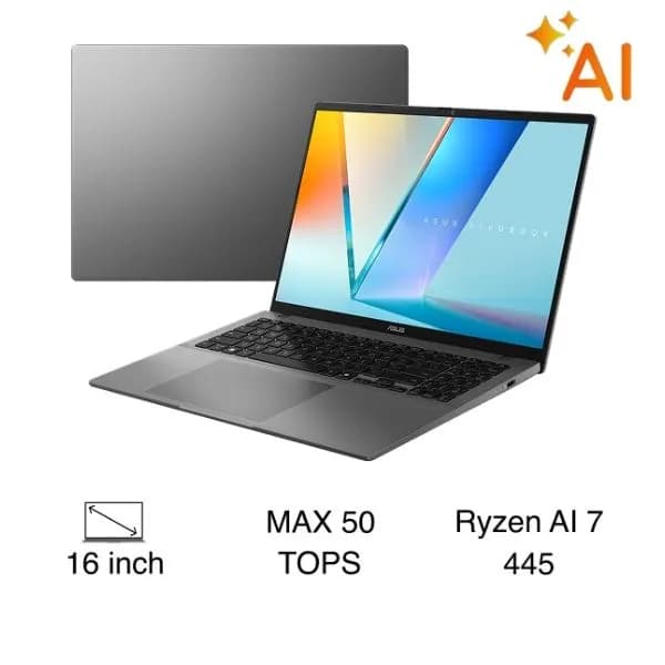 Laptop Asus Vivobook S16 M3607GA - SH034W (R7 AI 445, 16GB, 512GB, WUXGA OLED, Win11) - Ảnh 32