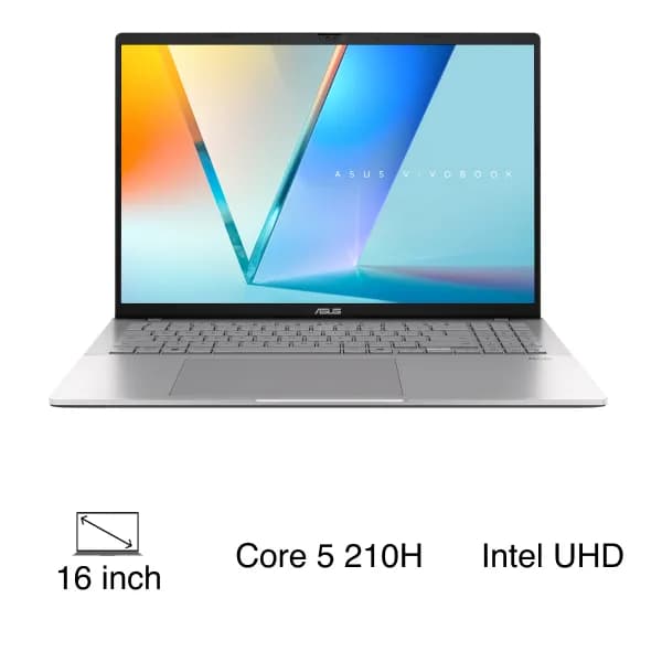 Top 1 so sánh giá Laptop Asus Vivobook S16 S3607VA - RP155WS (Core 5 210H, 16GB, 512GB, WUXGA 144Hz, OfficeH24+365, Win11) - Tìm sản phẩm giá rẻ nhất - Ảnh 2