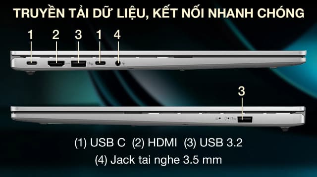 Top 1 so sánh giá Laptop Asus Vivobook S16 S3607VA - RP155WS (Core 5 210H, 16GB, 512GB, WUXGA 144Hz, OfficeH24+365, Win11) - Tìm sản phẩm giá rẻ nhất - Ảnh 9