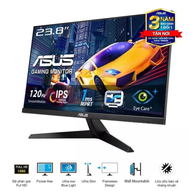 So sánh giá Màn hình Asus VY249HGR 23.8 inch FHD/IPS/120Hz/1ms rẻ nhất? - Ảnh 2