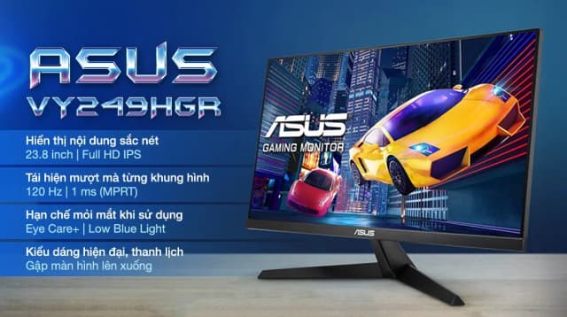 So sánh giá Màn hình Asus VY249HGR 23.8 inch FHD/IPS/120Hz/1ms rẻ nhất? - Ảnh 7