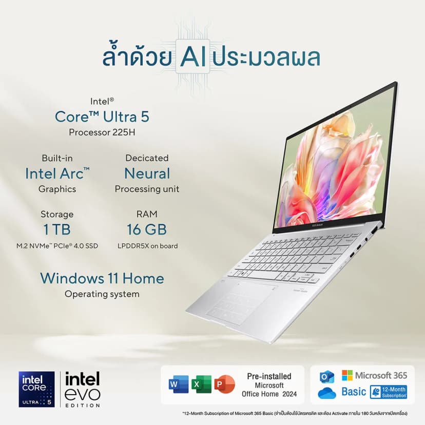 So sánh giá Laptop Asus ZenBook 14 UX3405CA - ST628W (Ultra 5 225H, 16GB, 512GB, 3K OLED 120Hz, Win11) - Tìm sản phẩm giá rẻ nhất - Ảnh 11