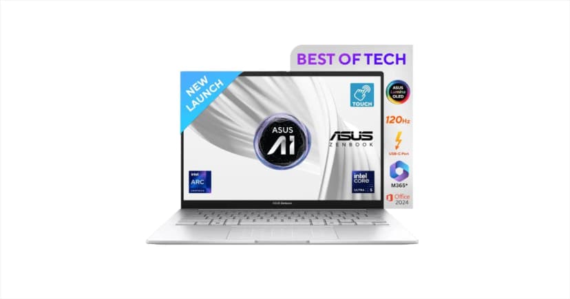 So sánh giá Laptop Asus ZenBook 14 UX3405CA - ST628W (Ultra 5 225H, 16GB, 512GB, 3K OLED 120Hz, Win11) - Tìm sản phẩm giá rẻ nhất - Ảnh 12