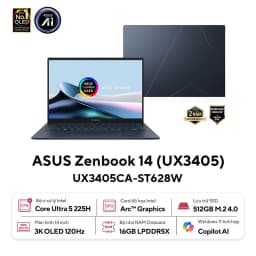 So sánh giá Laptop Asus ZenBook 14 UX3405CA - ST628W (Ultra 5 225H, 16GB, 512GB, 3K OLED 120Hz, Win11) - Tìm sản phẩm giá rẻ nhất - Ảnh 7