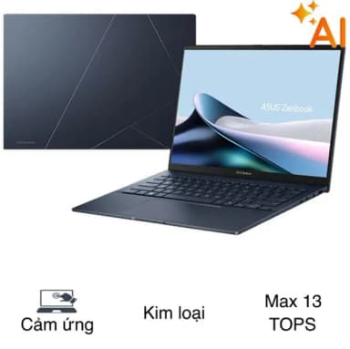 Laptop Asus Zenbook 14 UX3405CA - PZ204WS (Ultra 9 285H, 32GB, 1TB, 2.8K 120Hz, Cảm ứng, OfficeH24+365, Win11) - 2