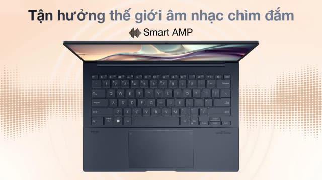 Laptop Asus Zenbook 14 UX3405CA - PZ204WS (Ultra 9 285H, 32GB, 1TB, 2.8K 120Hz, Cảm ứng, OfficeH24+365, Win11) - 6