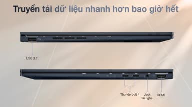 Laptop Asus Zenbook 14 UX3405CA - PZ204WS (Ultra 9 285H, 32GB, 1TB, 2.8K 120Hz, Cảm ứng, OfficeH24+365, Win11) - 10