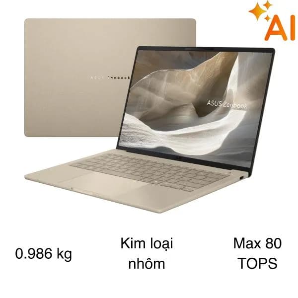 Laptop Asus Zenbook A14 UX3407NA - QD132WS (X2E 88 100, 16GB, 512GB, WUXGA OLED, OfficeH24+365, Win11) - Ảnh 36
