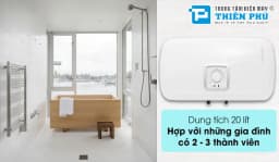 So sánh giá Máy nước nóng gián tiếp Atlantic 20 lít 2500W SWH 20H M Ondeo HZ - Tìm sản phẩm giá rẻ nhất - Ảnh 11