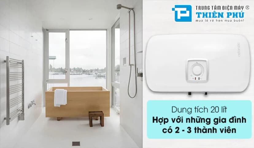 So sánh giá Máy nước nóng gián tiếp Atlantic 20 lít 2500W SWH 20H M Ondeo HZ - Tìm sản phẩm giá rẻ nhất - Ảnh 11