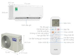 Máy lạnh AUX Inverter 1 HP AW10CAA4DI-3VN - Giá rẻ nhất hôm nay - Ảnh 2