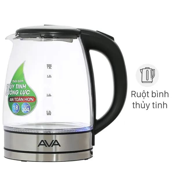 Bình đun siêu tốc AVA 1.8 lít EK2607G - Ảnh 7