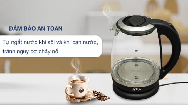 Top 1 so sánh giá Bình đun siêu tốc AVA 2 lít HHB2018 - Tìm sản phẩm giá rẻ nhất - Ảnh 5