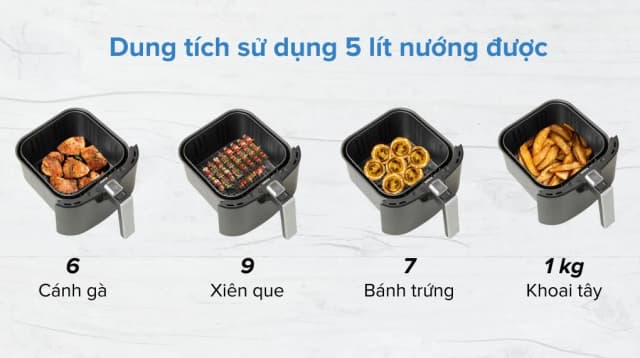 So sánh giá Nồi chiên không dầu AVA 5 lít AF40155D rẻ nhất? - Ảnh 18