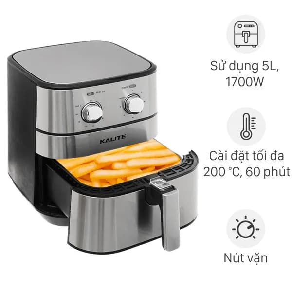So sánh giá Nồi chiên không dầu AVA 5 lít AF40155D rẻ nhất? - Ảnh 4