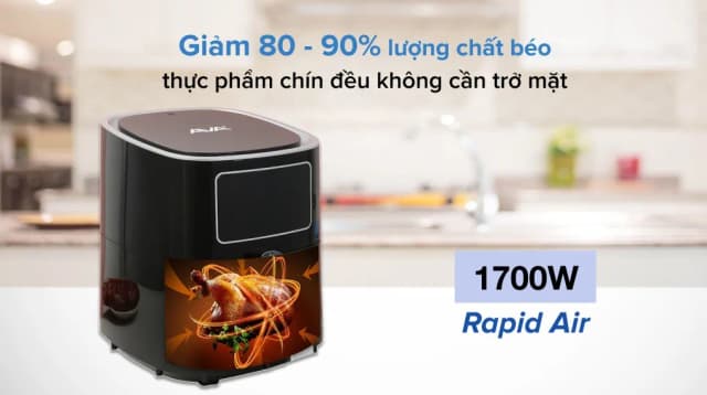 So sánh giá Nồi chiên không dầu AVA 5 lít AF40155D rẻ nhất? - Ảnh 10