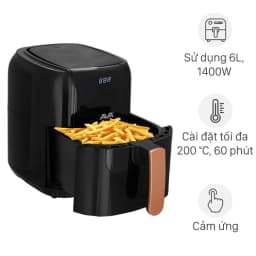 So sánh giá Nồi chiên không dầu AVA BF502A 6 lít - Tìm sản phẩm giá rẻ nhất - Ảnh 1