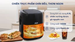 So sánh giá Nồi chiên không dầu AVA BF502A 6 lít - Tìm sản phẩm giá rẻ nhất - Ảnh 2