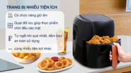 So sánh giá Nồi chiên không dầu AVA BF502A 6 lít - Tìm sản phẩm giá rẻ nhất - Ảnh 5