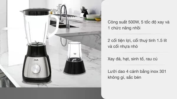 So sánh giá Máy xay sinh tố đa năng AVA BL1055-CB rẻ nhất? - Ảnh 4