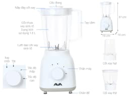 So sánh giá Máy xay sinh tố đa năng AVA BL9006-GS - Tìm sản phẩm giá rẻ nhất - Ảnh 19