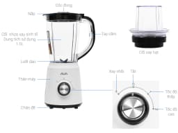 So sánh giá Máy xay sinh tố đa năng AVA BL9006-GS - Tìm sản phẩm giá rẻ nhất - Ảnh 5