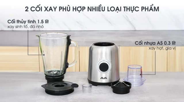 So sánh giá Máy xay sinh tố đa năng AVA BL9708 rẻ nhất? - Ảnh 7