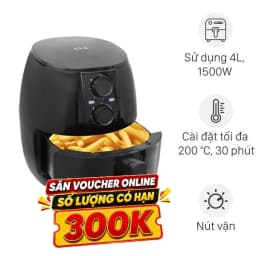 Nồi chiên không dầu AVA 4 lít HB-8027 - Giá rẻ nhất hôm nay - Ảnh 1