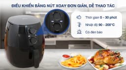 Nồi chiên không dầu AVA 4 lít HB-8027 - Giá rẻ nhất hôm nay - Ảnh 3