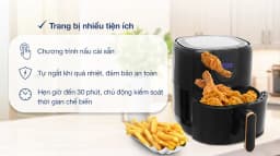 So sánh giá Nồi chiên không dầu AVA 4.2 lít HB-8033 - Tìm sản phẩm giá rẻ nhất - Ảnh 5