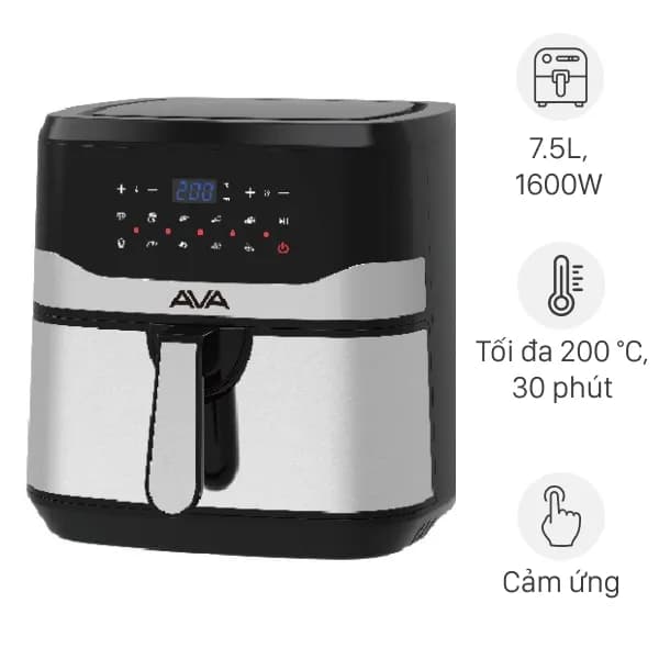 So sánh giá Nồi chiên không dầu AVA 7.5 lít KDF-593D rẻ nhất? - Ảnh 13