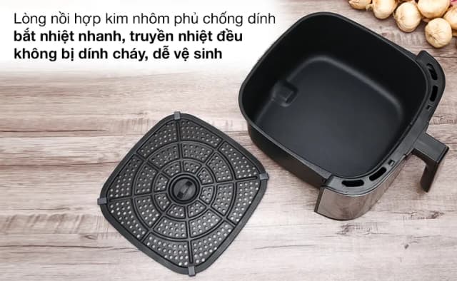 So sánh giá Nồi chiên không dầu AVA 7.5 lít KDF-593D rẻ nhất? - Ảnh 5
