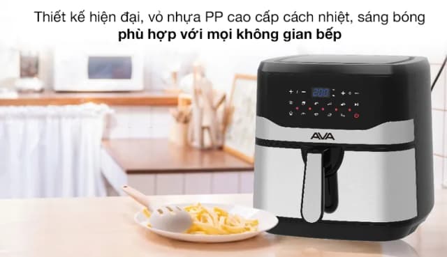 So sánh giá Nồi chiên không dầu AVA 7.5 lít KDF-593D rẻ nhất? - Ảnh 8