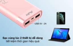 So sánh giá Pin sạc dự phòng 7500 mAh 10W AVA+ LJ JP199 - Tìm sản phẩm giá rẻ nhất - Ảnh 6