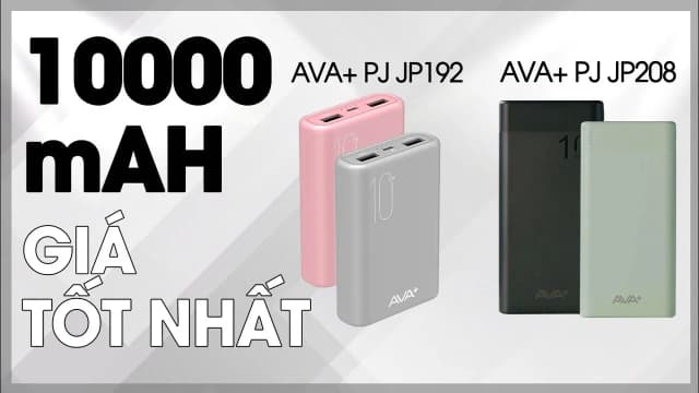 So sánh giá Pin sạc dự phòng Polymer 10.000 mAh 12W AVA+ PJ JP192 rẻ nhất? - Ảnh 13